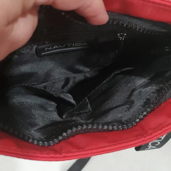NWOT Red Diver Mini Nautica Purse - Picture 5 of 8